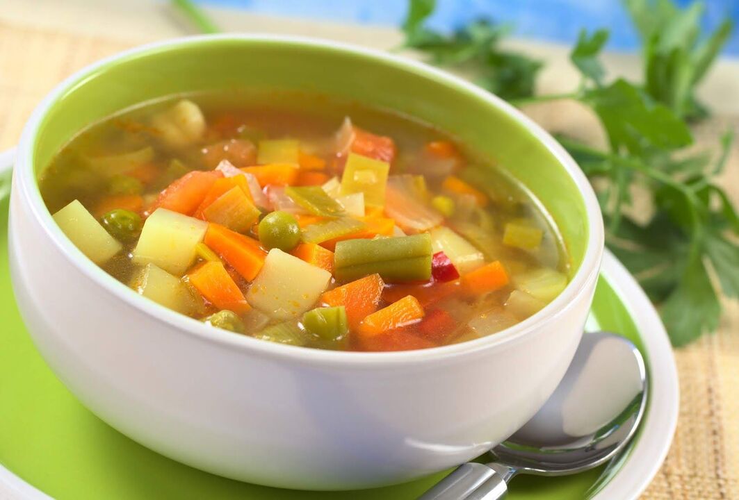 zeleninová polievka na chudnutie