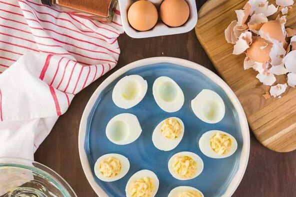 aké potraviny možno jesť pri vaječnej diéte